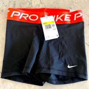 Nike Pro women’s Dri-fit shorts, Black, Small, New with Tags.